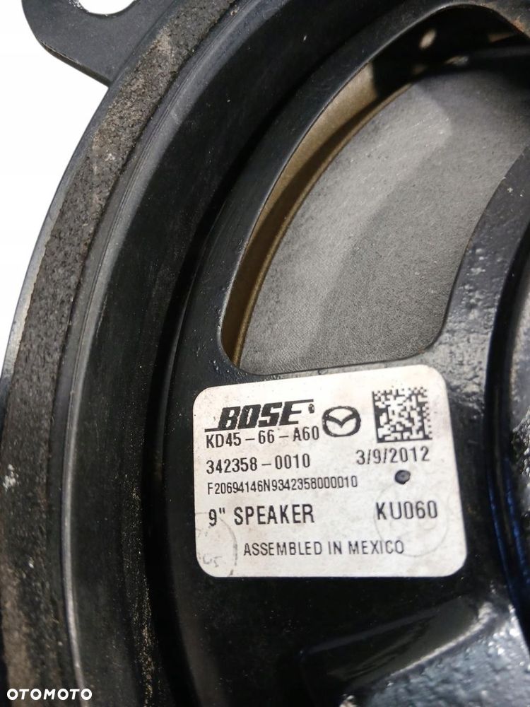 wzmacniacz głośnik głośniki bose mazda cx-5 cx5 i kd4666a20a kd4566a60 - 4