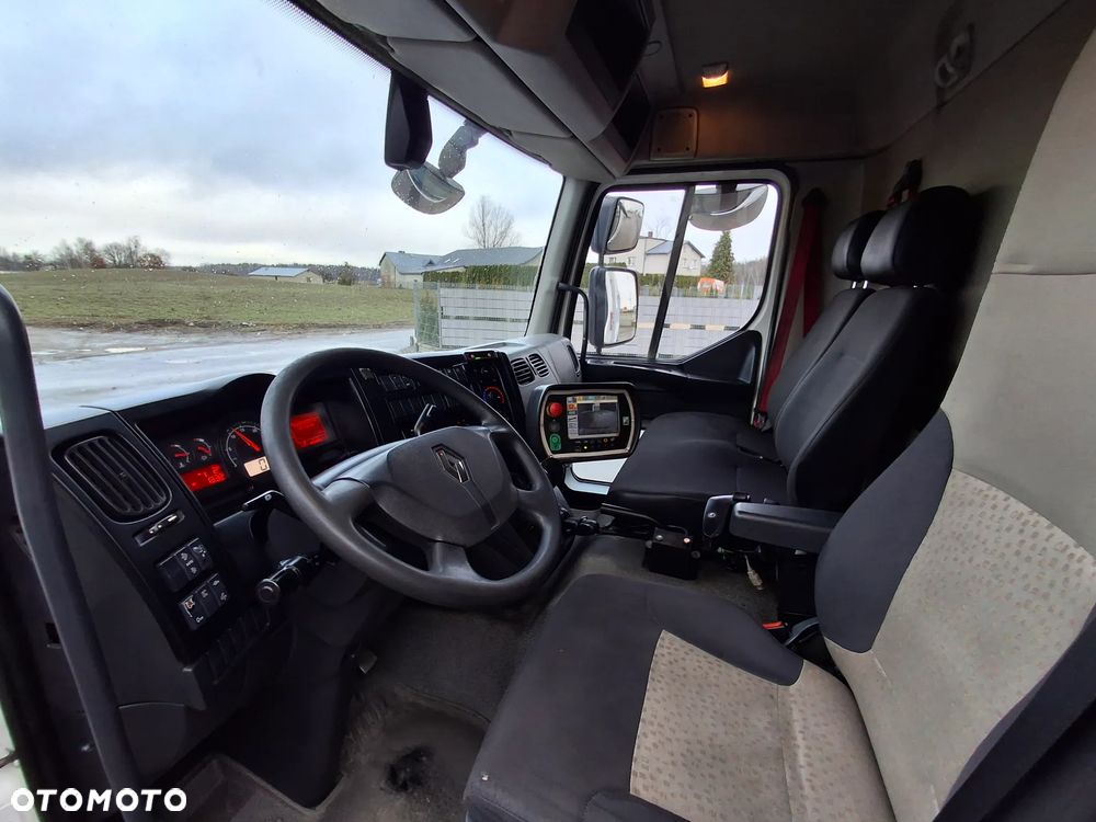 Renault D12 Truck Śmieciarka FARID Forez Bennes EURO 6 2016 rok 2 Osie Opony Bardzo Dobry Stan Zawieszenie Na Poduszkach - 28