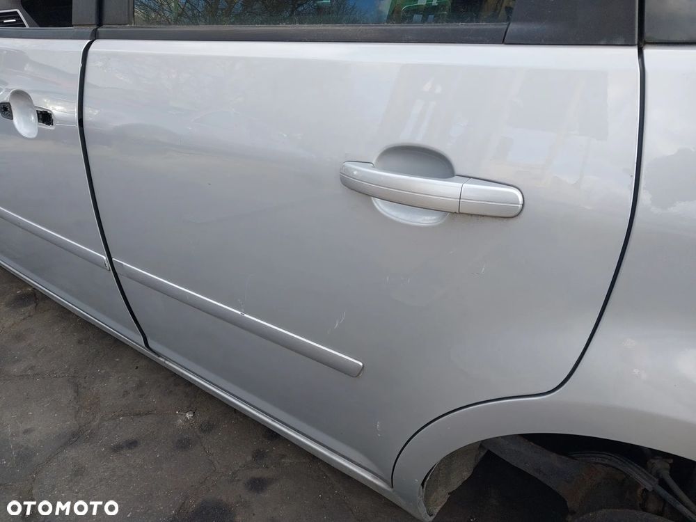 Drzwi lewe przód przednie lewe tylne Ford C-Max MK1 O3 SREBRNE KOMPLETNE lusterko podnośnik silniczek mechanizm szyb listwa szyba klamka zamek boczek - 2