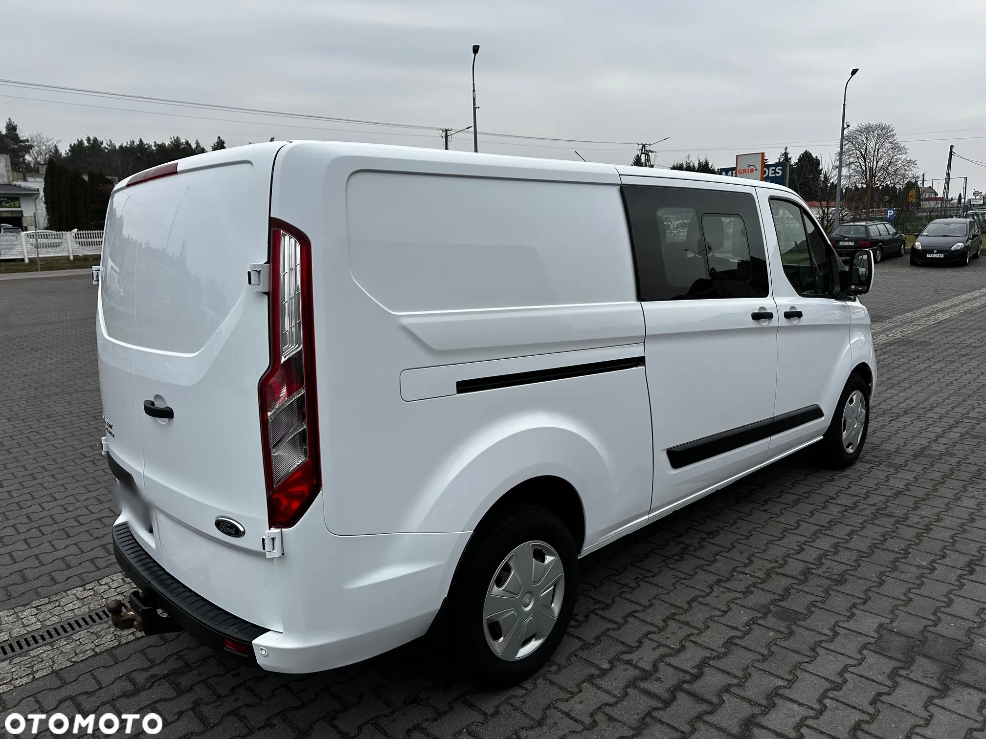 Ford Transit Custom L2 Brygadówka Doka 6-miejsc Salon PL, Jeden Właściciel - 3