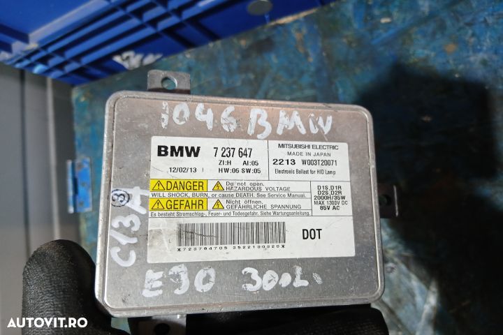 Balast Xenon 7237647 7237647 BMW Seria 3 E90 [2004 - 2010] Sedan 320d - 1