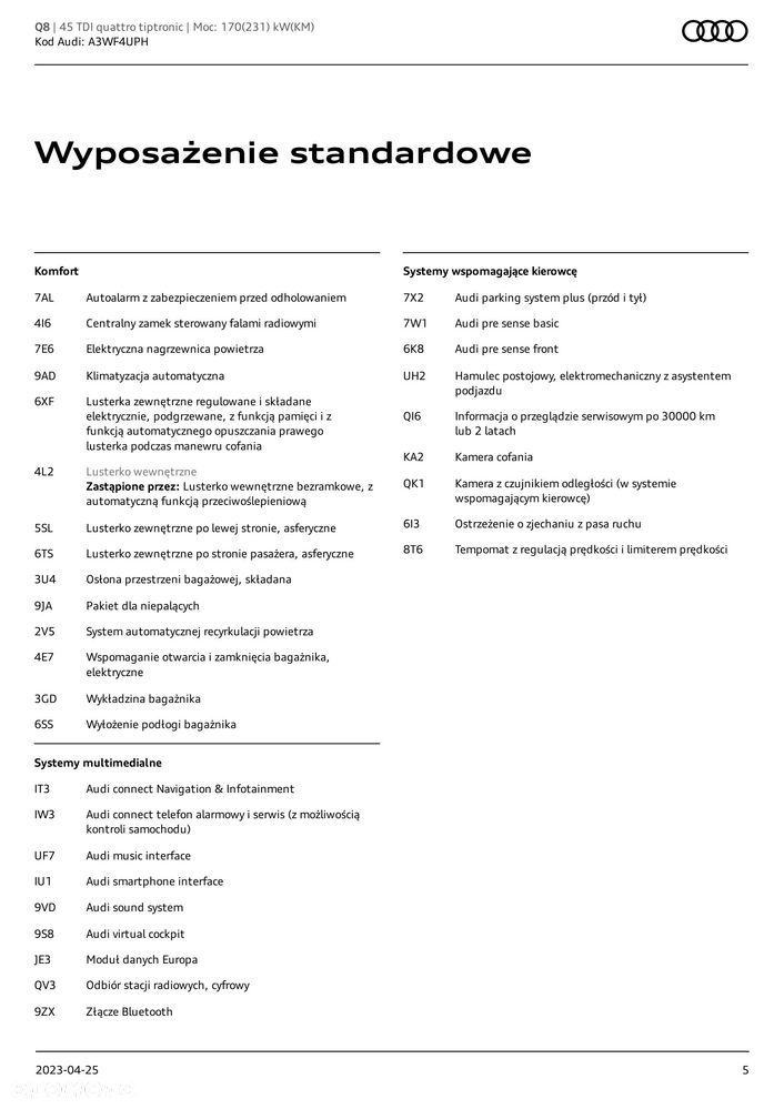 Audi Q8 45 TDI mHEV Quattro Tiptronic - 14
