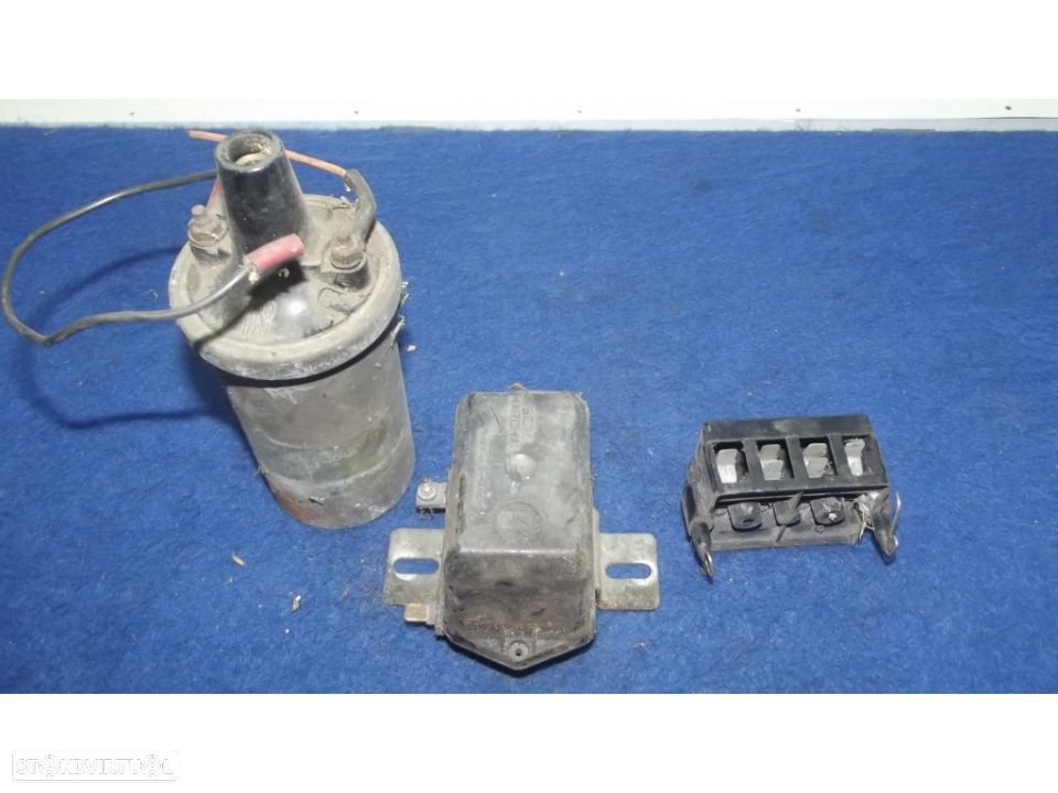 renault 4 L anos 70 regulador+bobine+caixa de fusiveis - 1