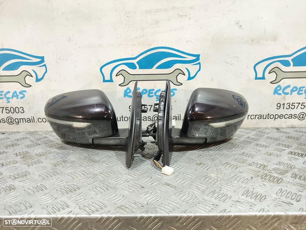 Espelho Retrovisor Retrovisores Esquerdo Direito Nissan Qashqai II 2 J11 - 1