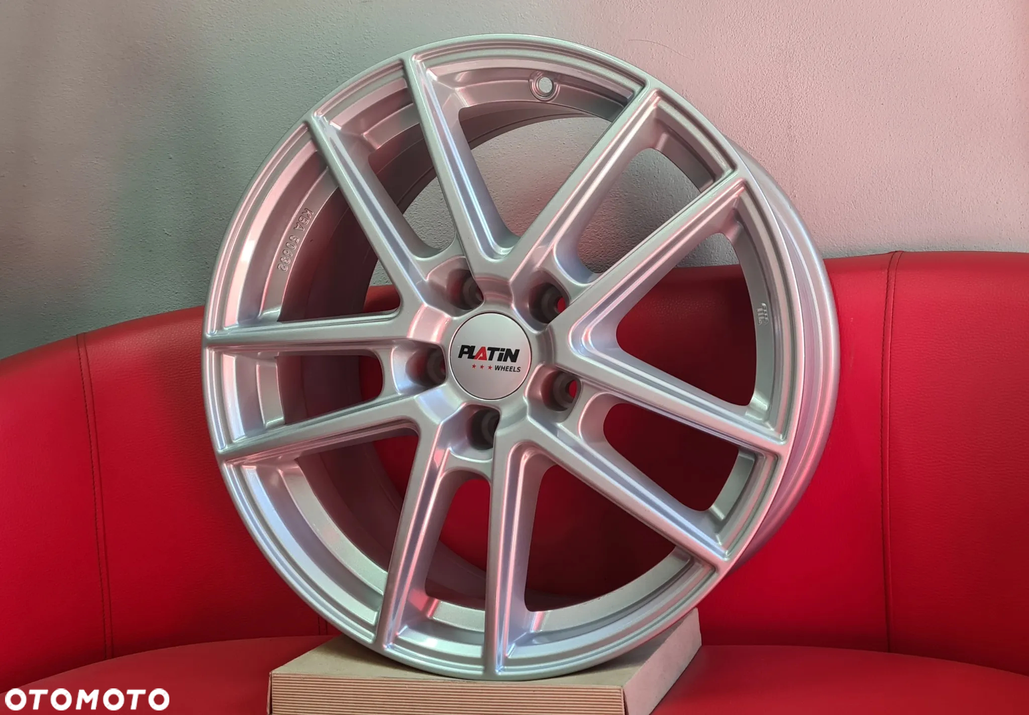Felgi aluminiowe Platin P73 5x112r17 et35 srebrne NOWE!!! - 2