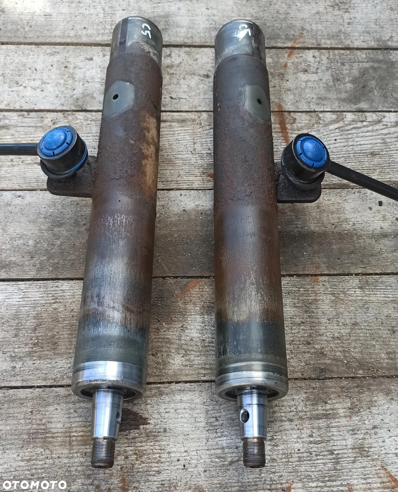 Amortyzator Hydrauliczny Amortyzatory przednie przód Lewy Prawy Citroen C5 - 2
