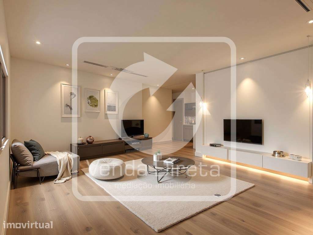 Apartamento T2 com excelentes áreas, elevador e luz natural - Feijó... - Grande imagem: 5/34