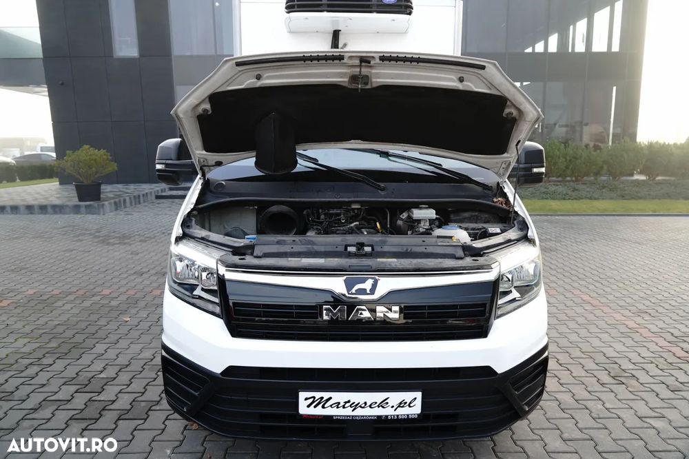 MAN TGE 3.180 / REFRIGERAT / CAMION TRANSPORT XARIOS 350 UNITATE / HIDRAULIC / DOPPLESTOCK - 36