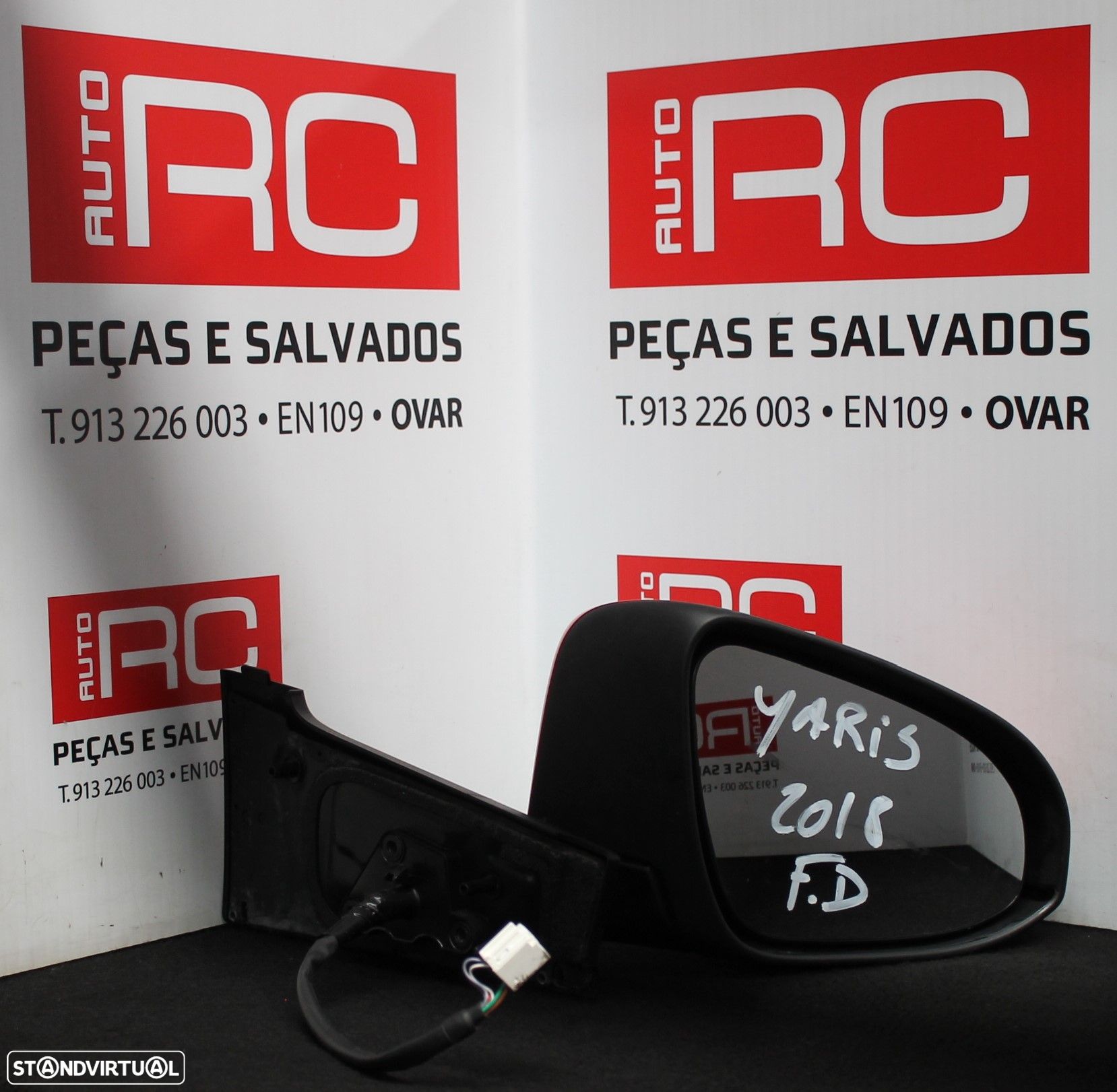 ESPELHO RETROVISOR DIREITO TOYOTA YARIS - 1