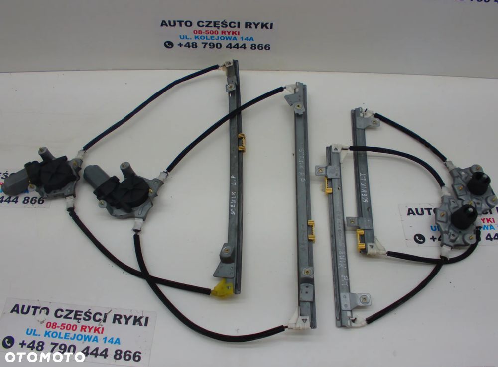 Renault Scenic Mechanizm szyb szyby przód tył prawa lewa strona - 1