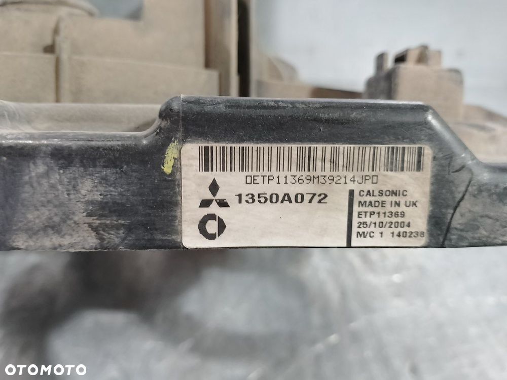WENTYLATOR CHŁODNICY MITSUBISHI COLT VI 1350A072 1.1 - 6