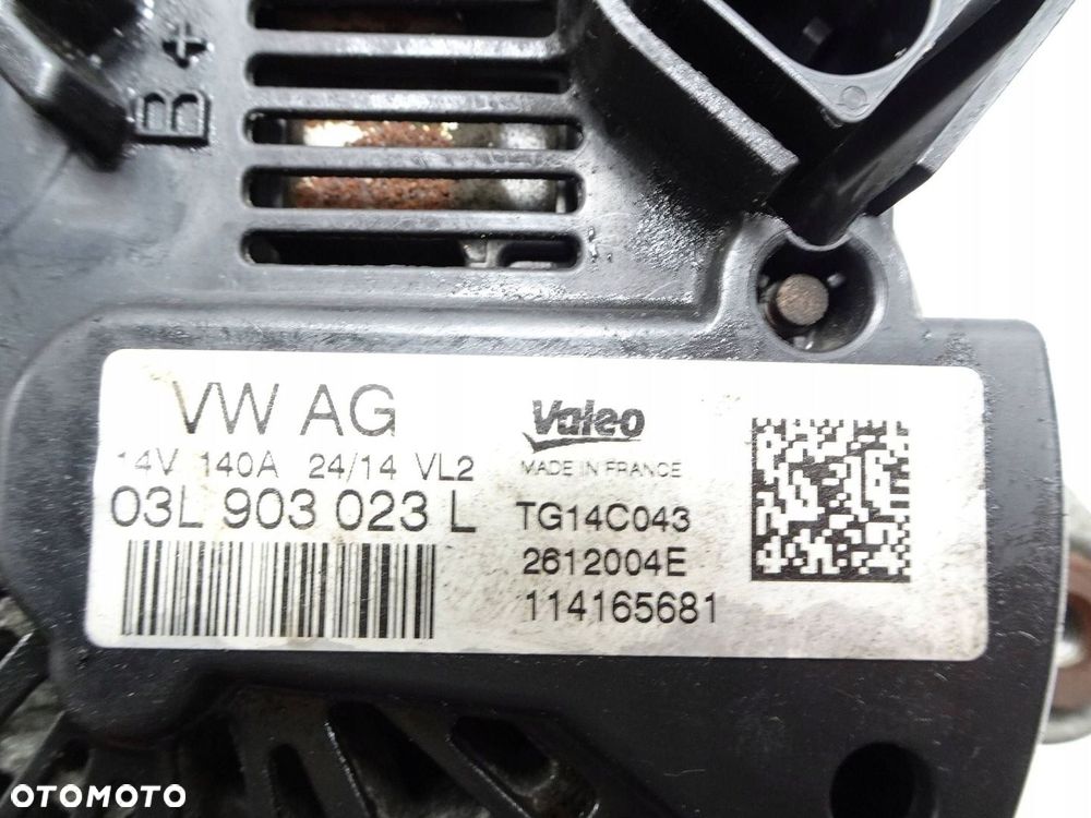 Alternator Skoda VW Audi 1.6 TDI 105 KM CLHC - 7