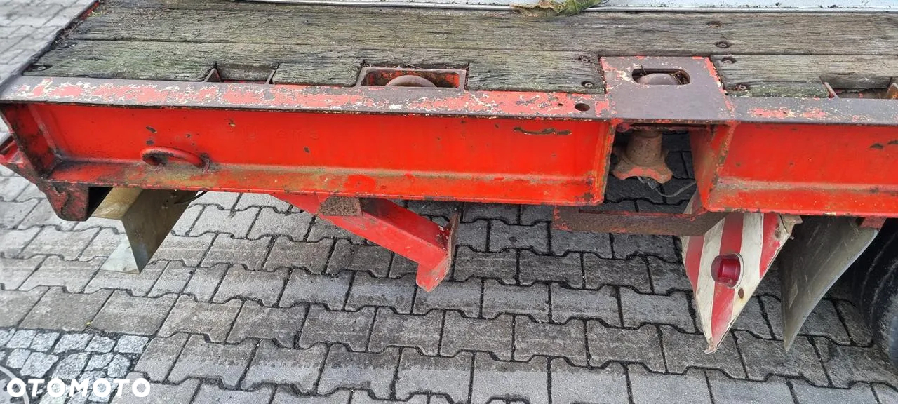 Inny Naczepa niskopodwoziowa typu semi, 2 osiowa, najazdy alu - 15