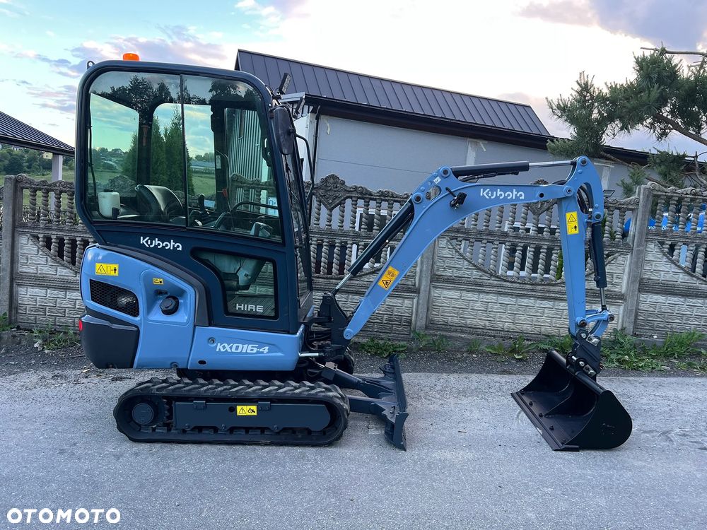 Kubota KX016-4 | Minikoparka KUBOTA KX 016-4 | 2 Tony | Rozsuwane Gąsienice | Stan IDEALNY | Mini Koparka | BRUTTO | - 3