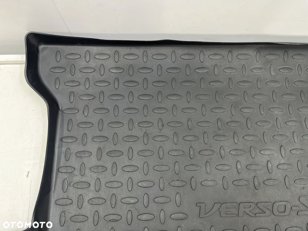 Wykładzina Toyota Verso S VersoS 10-17r. gumowa wanna bagażnika wycieraczka oryginalna pz434-d0200-p - 2
