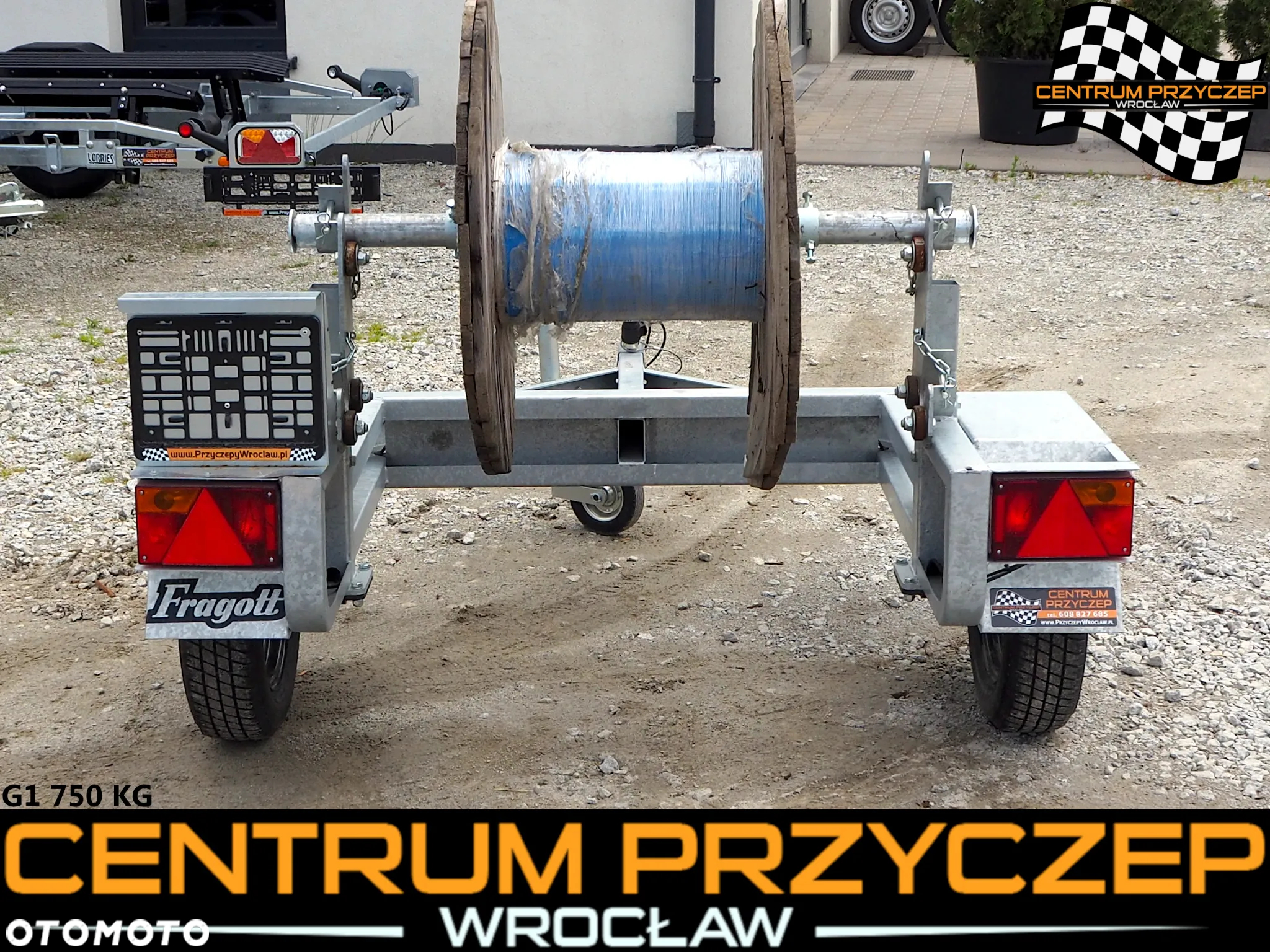 Inny PRZYCZEPA KABLOWA / 1 OŚ / 2 OSI / DMC: OD 750 KG DO 2700 KG - 7