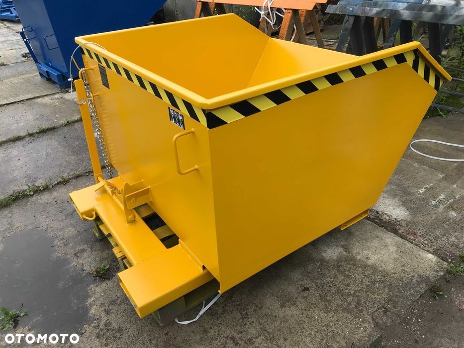 Aluminium,Złom,Szkło,WórGruz -Samowyładowcza Koleba PMUC1000L kontener - 2