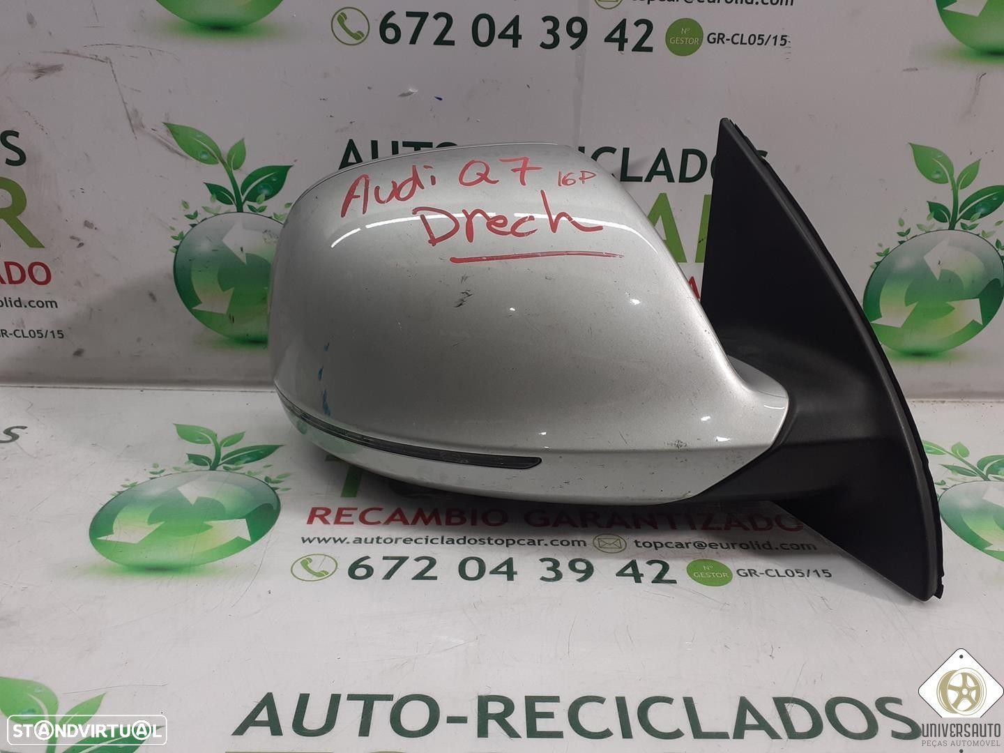 ESPELHO RETROVISOR DIREITO AUDI Q7 2007 - 1