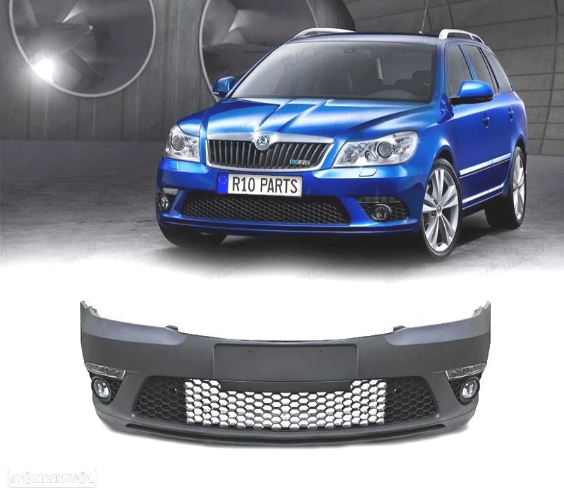 PARA-CHOQUES FRONTAL SKODA OCTAVIA 09-13 LOOK RS - 1