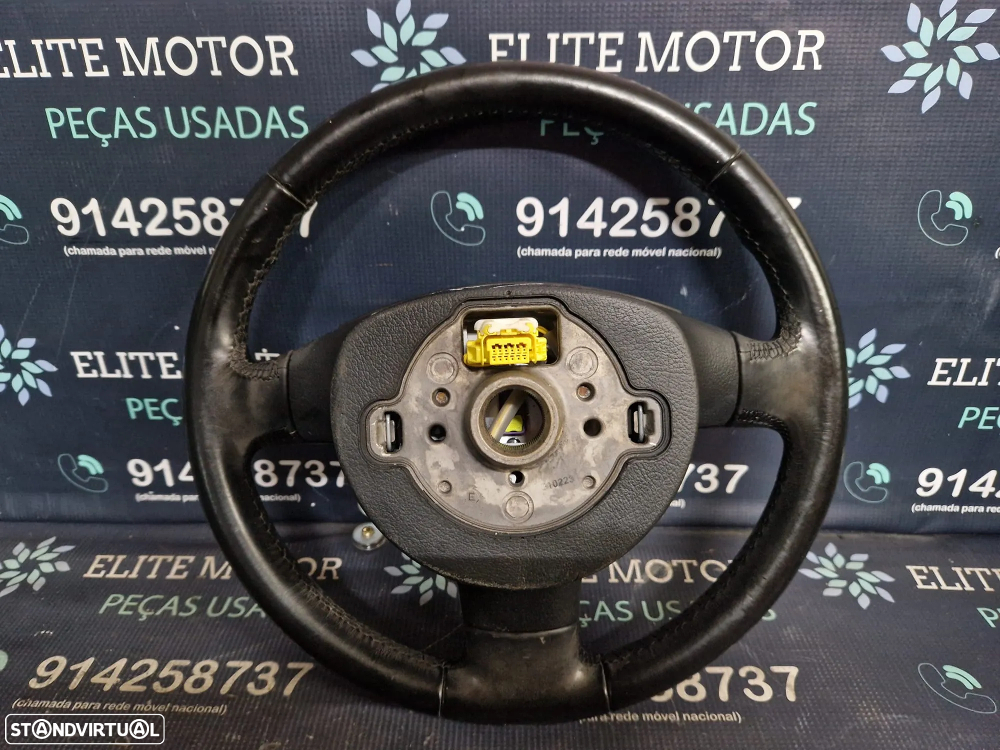 Volante usado pele com airbag VW GOLF V 5 JETTA PASSAT TOURAN CADDY - 6