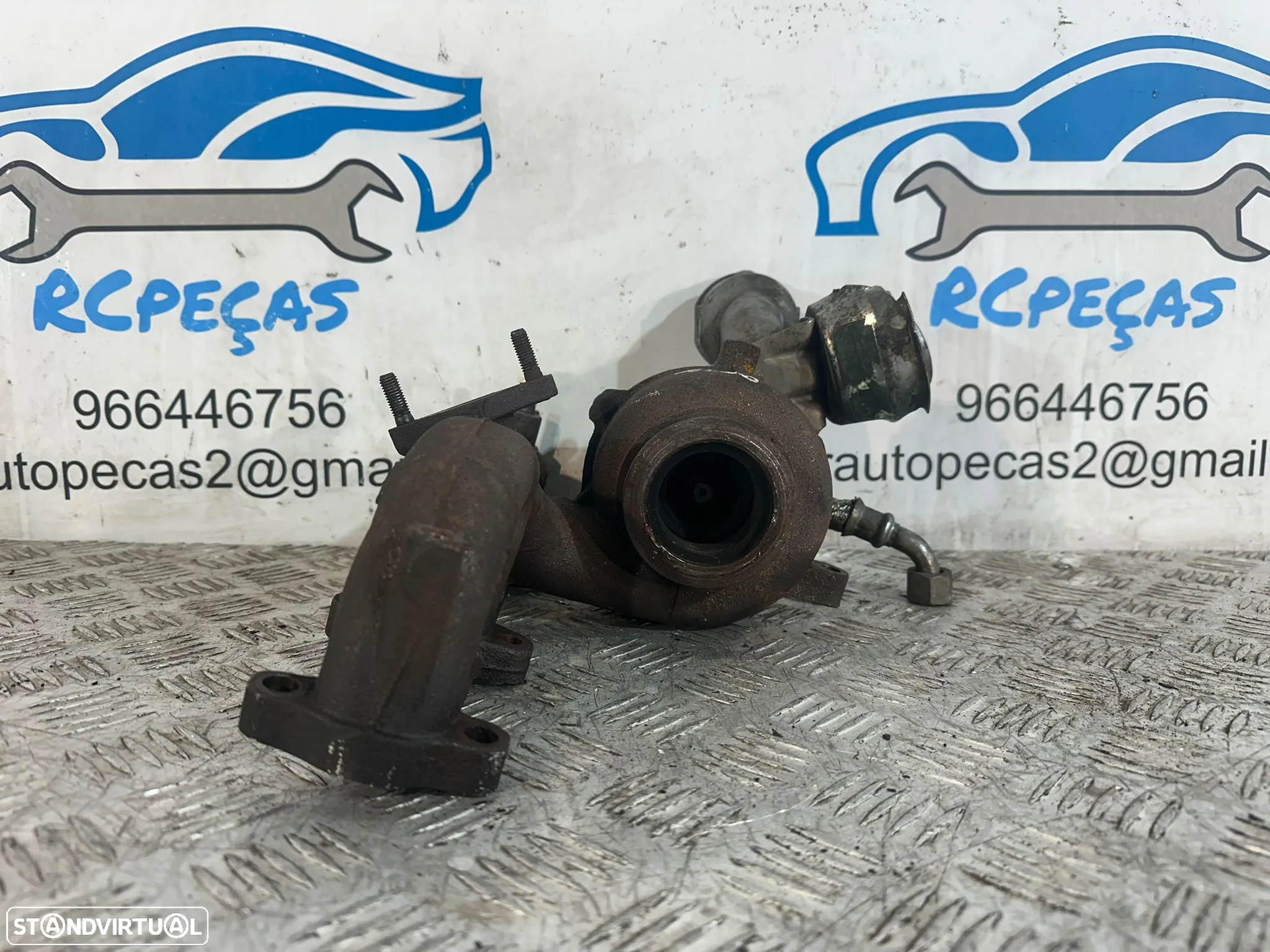 .Turbo Garrett GT1646V VW Volkswagen Audi Seat Skoda 1.9 TDi BXE BKC 105cv - 4