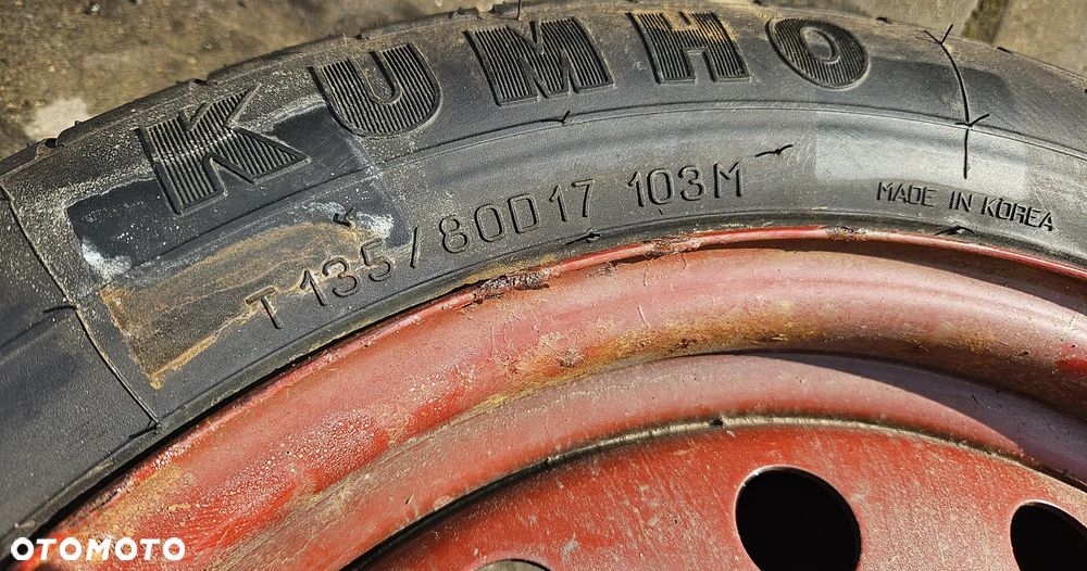 Hyundai i40 koło dojazdowe zapasowe 17 T135/80D17 - 3