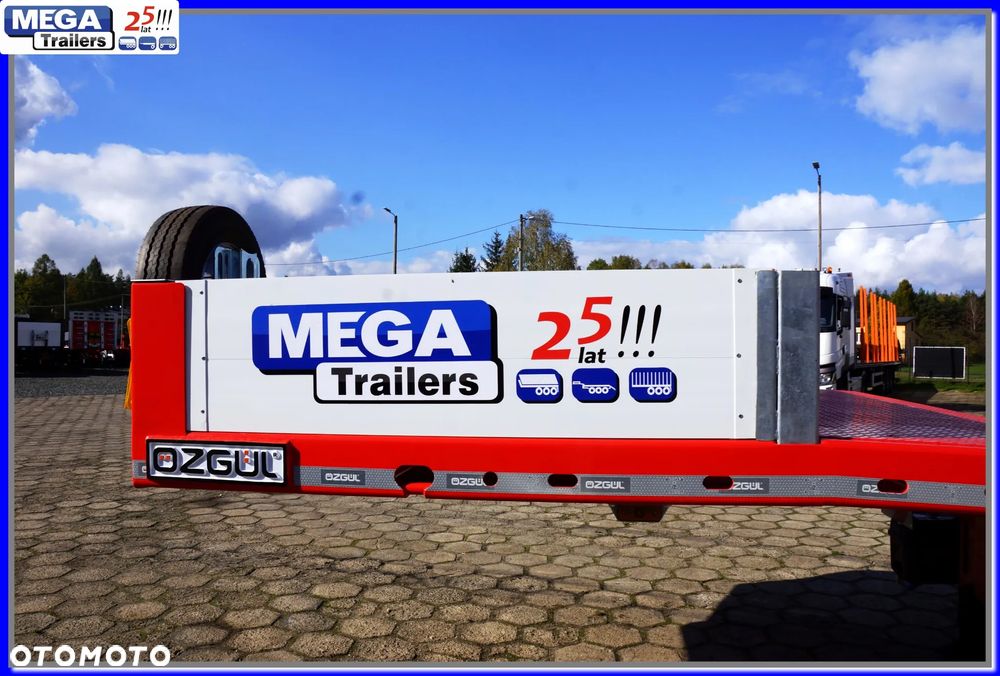 Mega Nisko-podłogowa 3 osie, 18,60 m dł., ZAGŁEBIENIA NA KOŁA pod maszyny leśne i budowlane !!! - 20