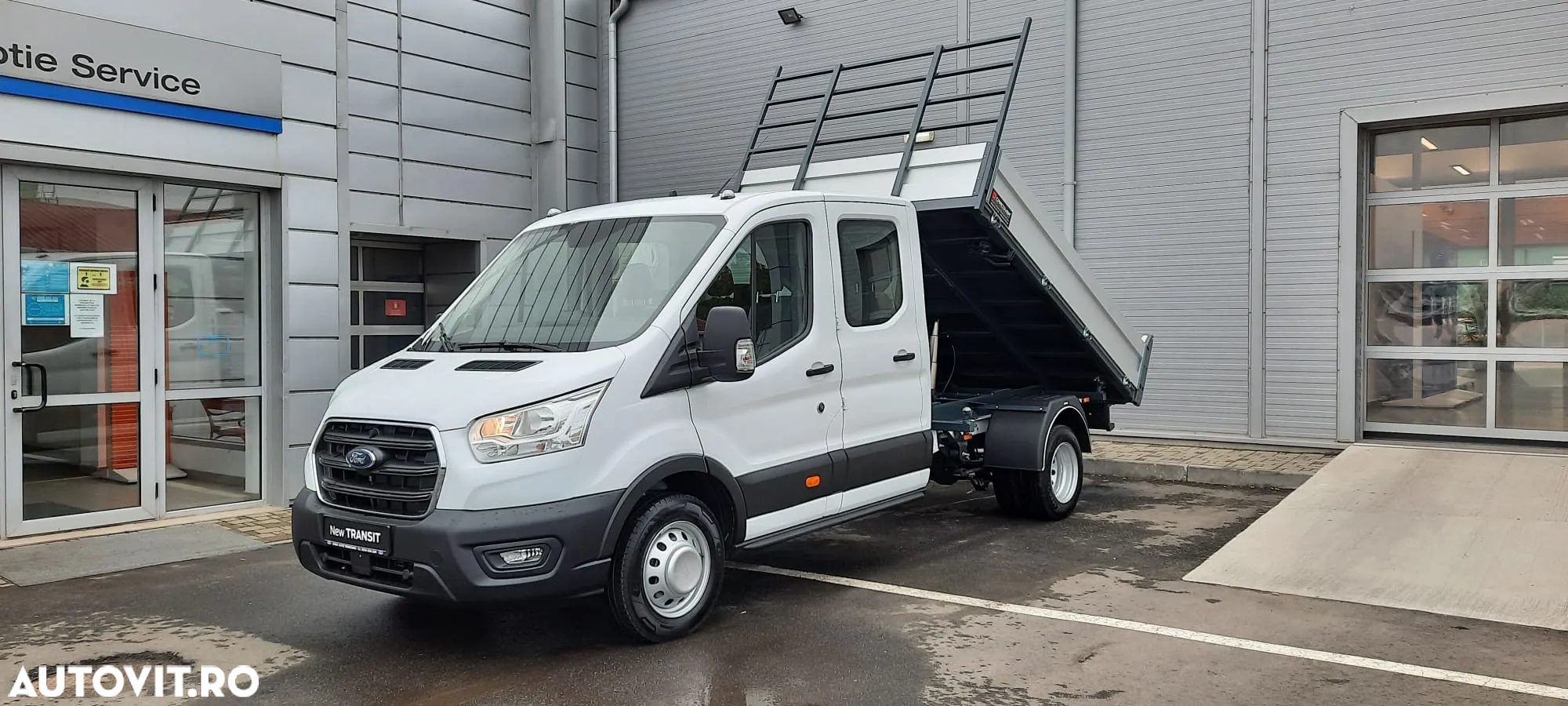Ford NEW TRANSIT D-CAB L3 RWD BASCULABIL TRI-LATERAL - 2