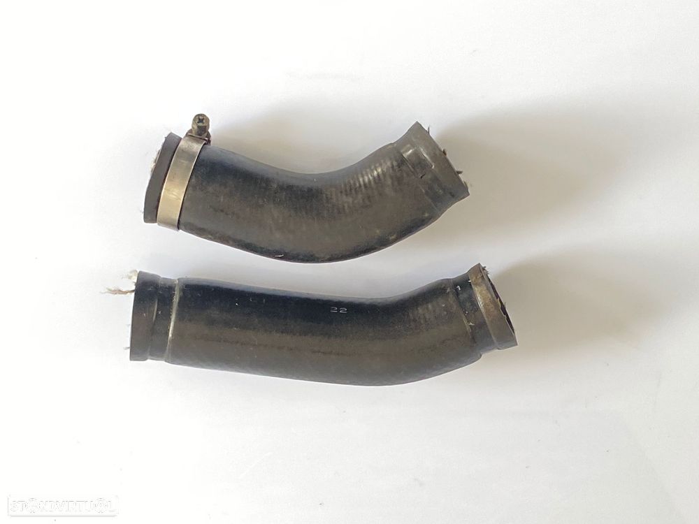 par de tubos de radiadores honda cbr 954 ano 2002 - 2003 usado - 1