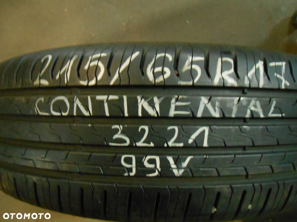 OPONY 215/65R17 CONTINENTAL ECO CONTACT 6 DOT 0723 / 3321 7.2MM - 2