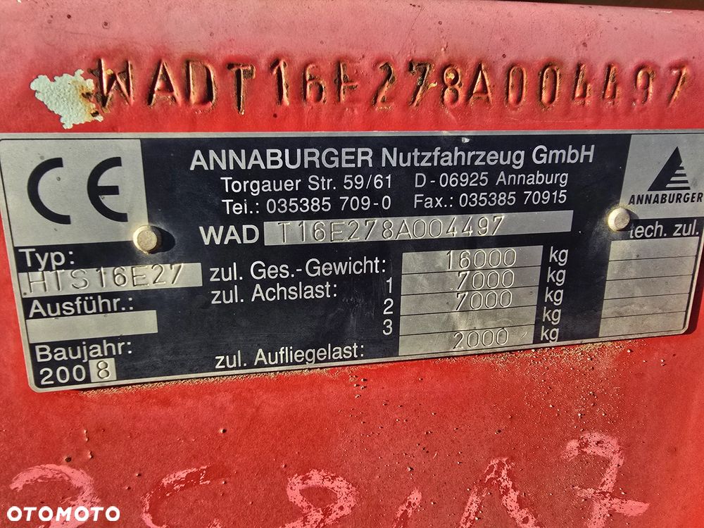 Annaburger HTS 16,27 - 9