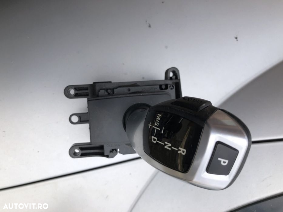 Planșă bord piele BMW 740d 30 F01 02 joystick aeroterma panglică LHD - 5