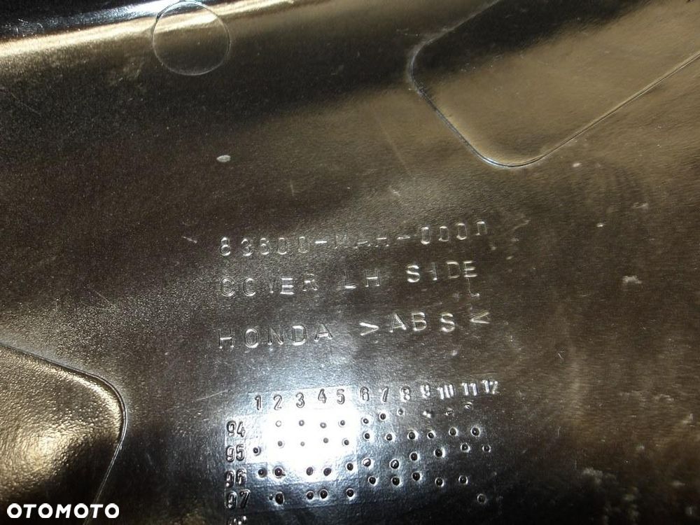 Boczek osłona boczna lewa HONDA VT 1100 C2 SHADOW SABRE 00-07r   PN. 83610-MCK-A60 - 12