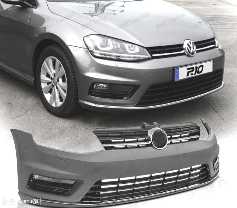 PARA-CHOQUES FRONTAL VOLKSWAGEN VW GOLF 7 R LINE 12-17 PDC SRA - 3