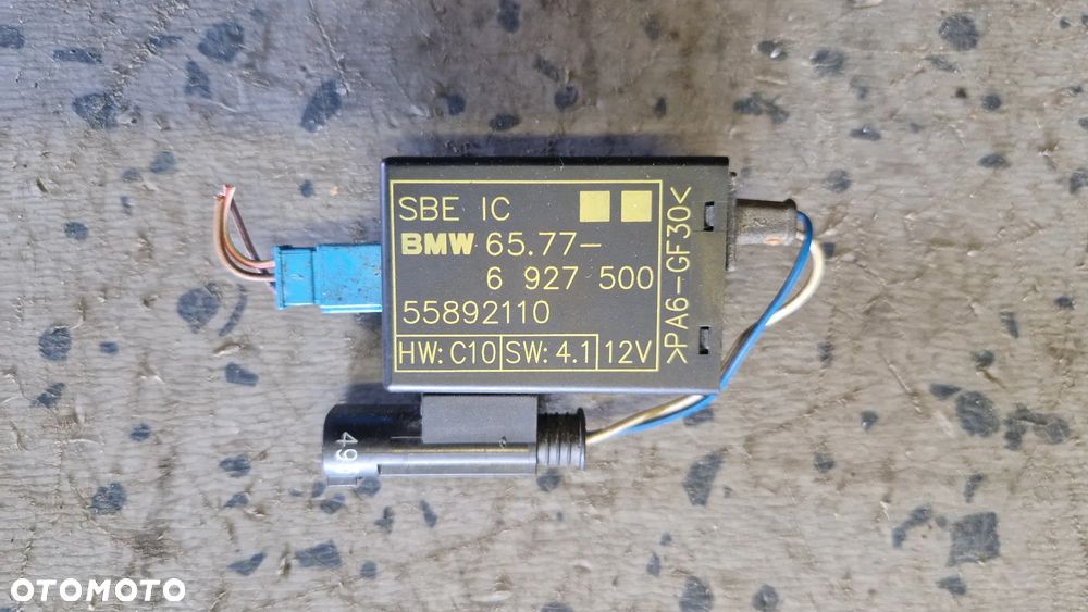 BMW E60 E61 CZUJNIK ZAJĘTOŚCI FOTELA 6927500 - 1