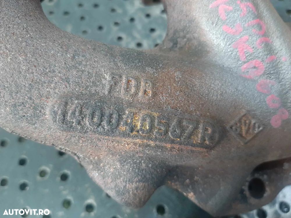 galerie evacuare 1.5 dci k9kb608 renault  clio 4  140040567r - 2