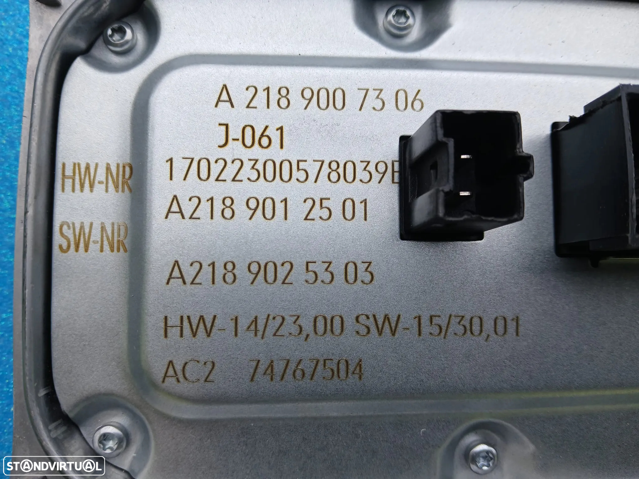 Centralina balastro faróis Led Mercedes W246 W447 W166  NOVO - 4