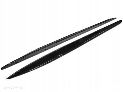 PROGI PANELE BOCZNE BMW G22 G23 20- PERFORMANCE STYLE BLACK BŁYSK - 1