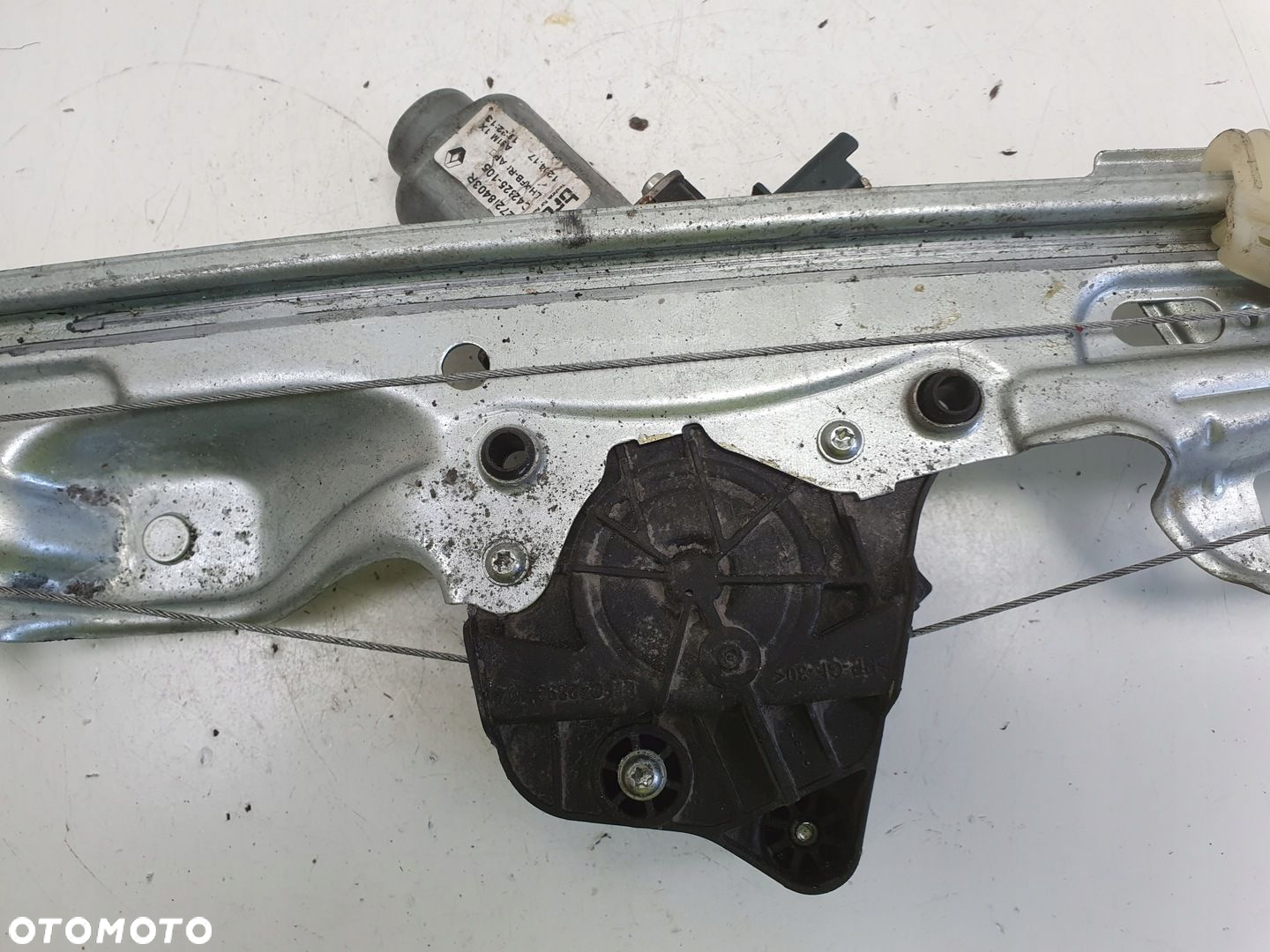 Renault Megane IV PODNOŚNIK SZYBY lewy tył KIEROWCY mechanizm 827218403R - 6