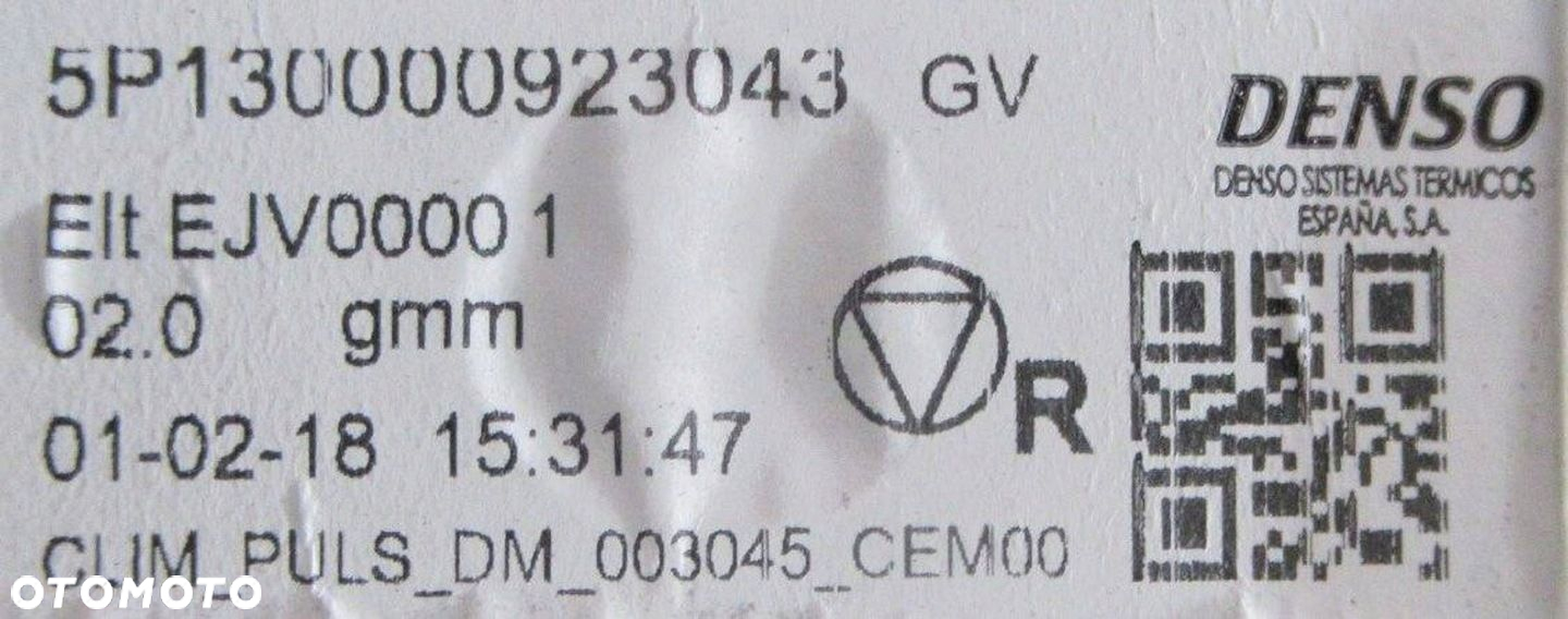 CITROEN C4 II GRAND PICASSO 1.6 DMUCHAWA WENTYLATOR NAWIEWU 5P13000923043 - 4