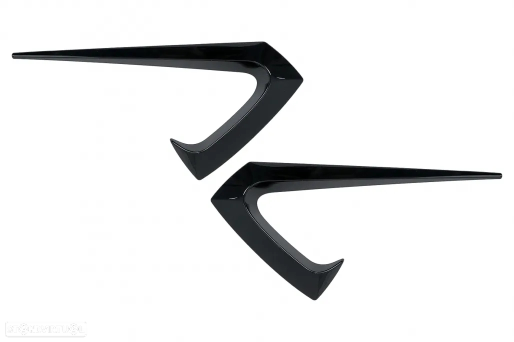 Conjunto Tesla Model 3 Spoiler, Aileron, Laminas e Difusor - 17