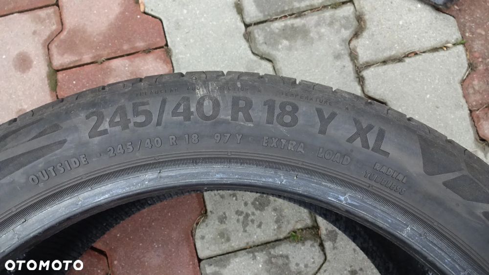 Opona letnia 2 szt. Continental EcoContact 6 245/40R18 97 Y MO 2025r. - 6
