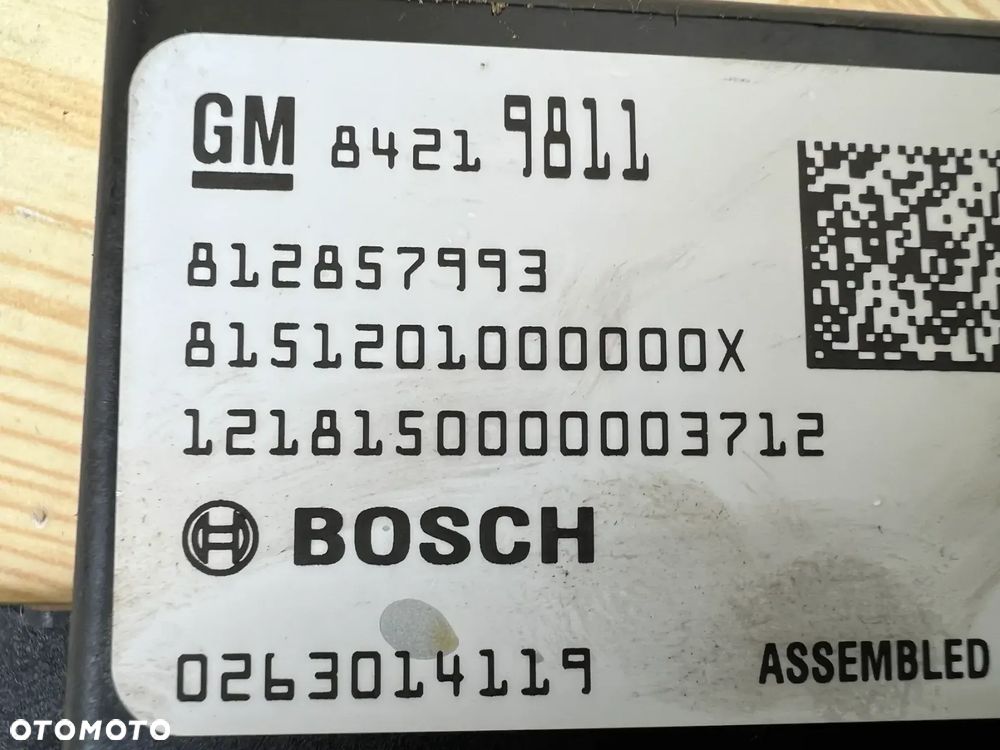 OPEL INSIGNIA B MODUŁ PDC 84219811 - 2