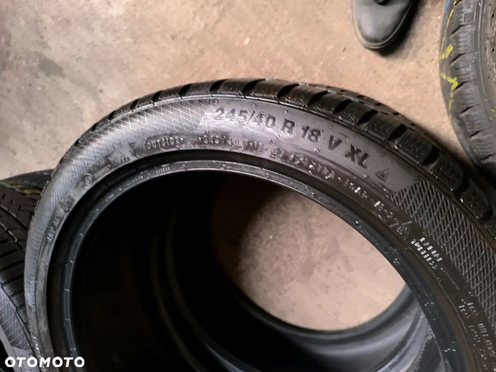 225/45R18 95V XL 245/40R18 97V Opony Zimowe Zima Continental WinterContact TS850P 6,5mm Legnica ALU-RAD 225/45 245/40 - 14