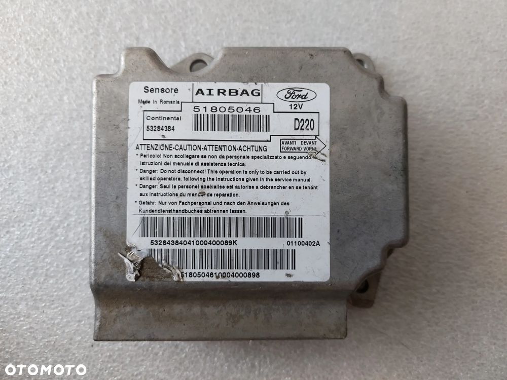 FIAT  SENSOR PODUSZEK AIRBAG 51805046 - 1