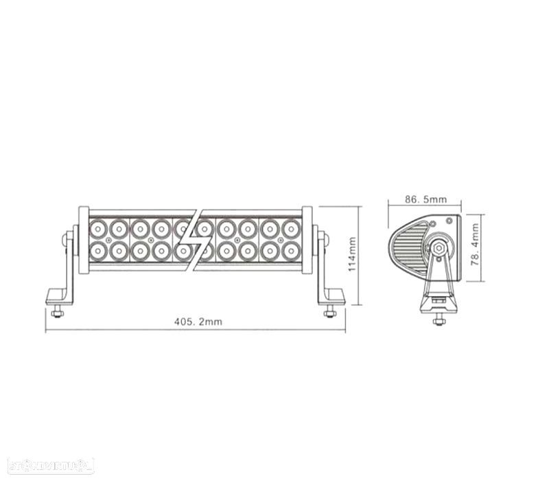 BARRA LED 72W 4.800 LM - 2