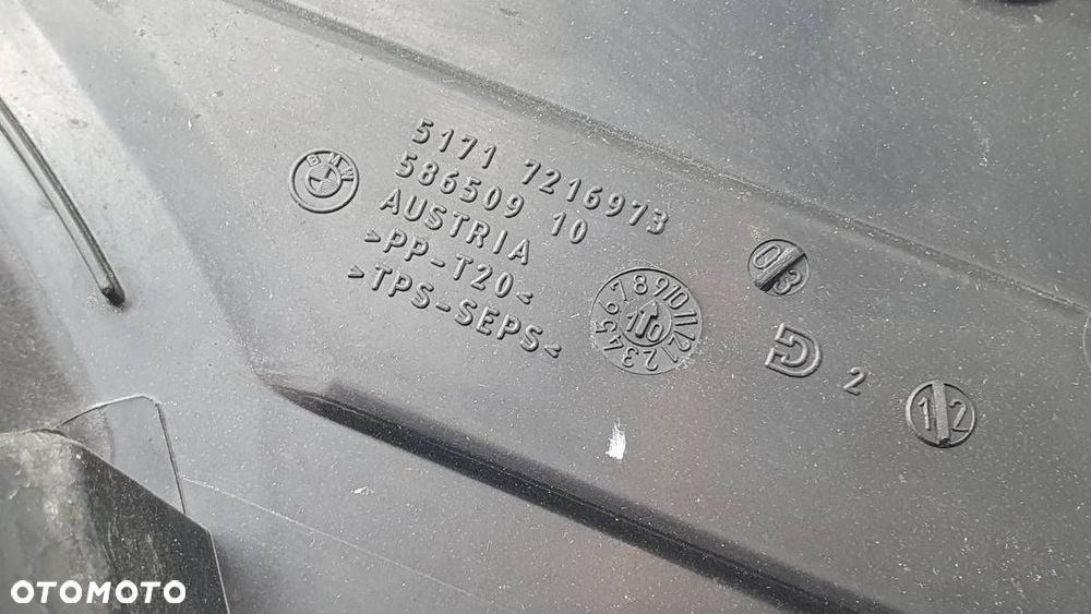 PODSZYBIE KOMPLETNE BMW F01 F02 7184563 7216973 6987601 - 7