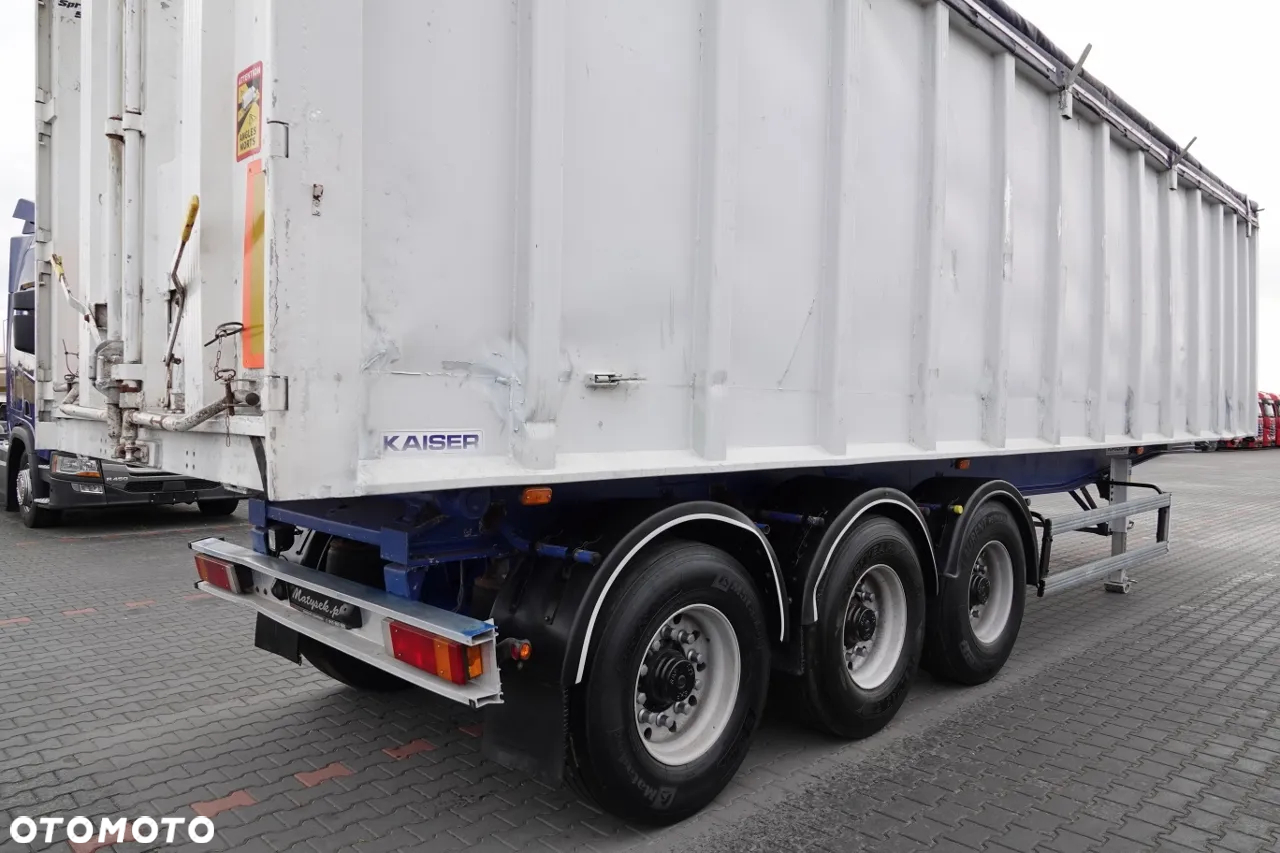 Benalu WYWROTKA 55 m3 / ALUMINIOWA / WAGA: 5900 KG / SPROWADZONA - 7