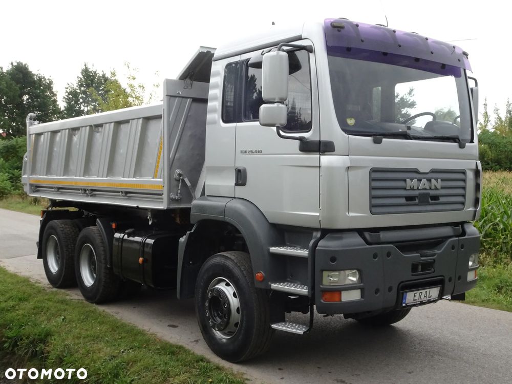 MAN TGA 26.410 6X4  Kipper Meiller 3-stronny Hydroburta - 12
