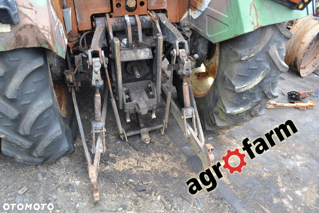 Fendt części używane 311 312 310 309 308 307 LSA silnik skrzynia most oś podnośnik zwolnica zębatka - 2